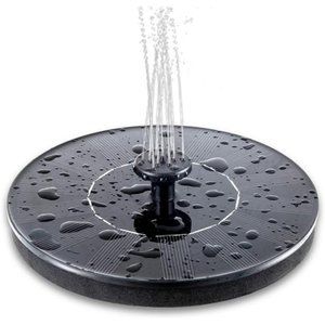 Solar Bird Bath Fountain Pump, Upgrade 1.4W Solar Fountain with 4 Nozzle